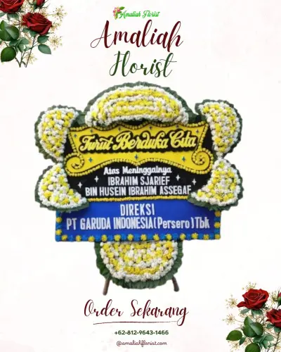 Papan Bunga Duka di Canggal